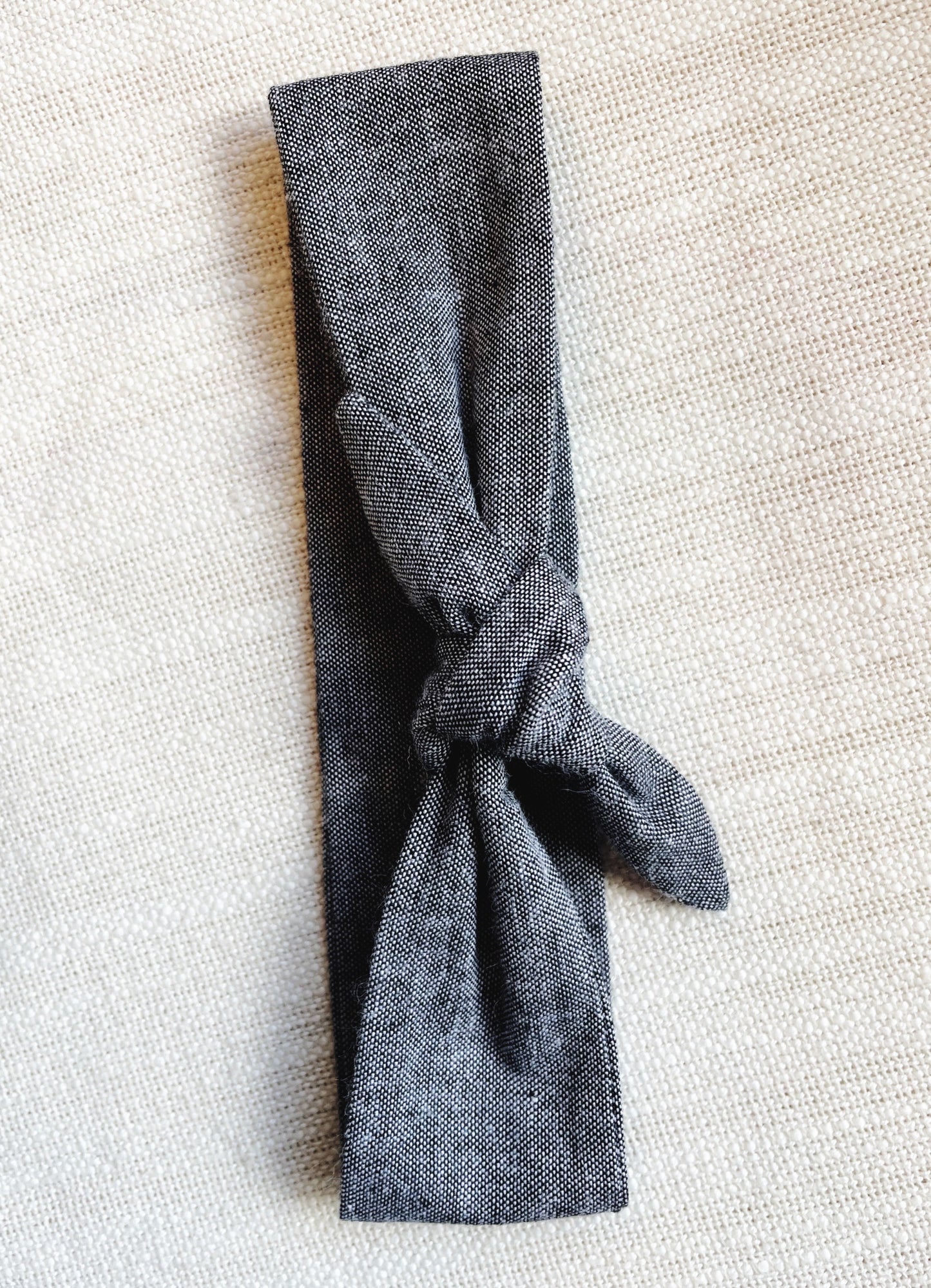 Woven Grey Headband