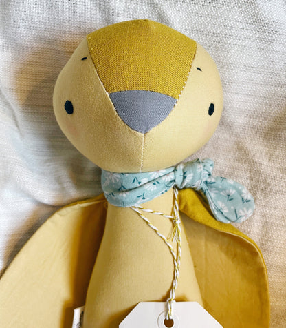 Canary Birdie with Daisy Scarf