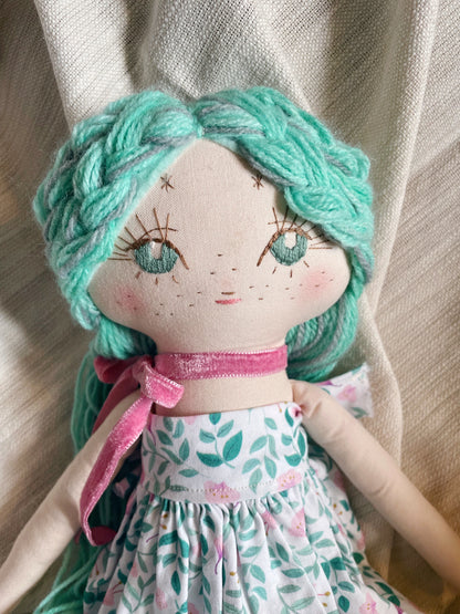 Aquamarine Girl Doll