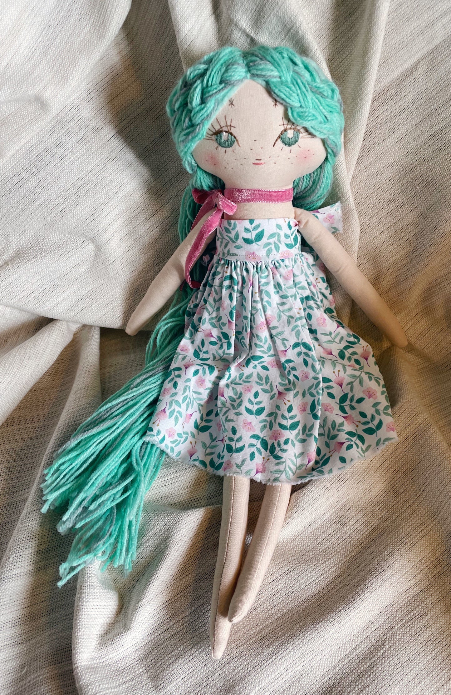 Aquamarine Girl Doll